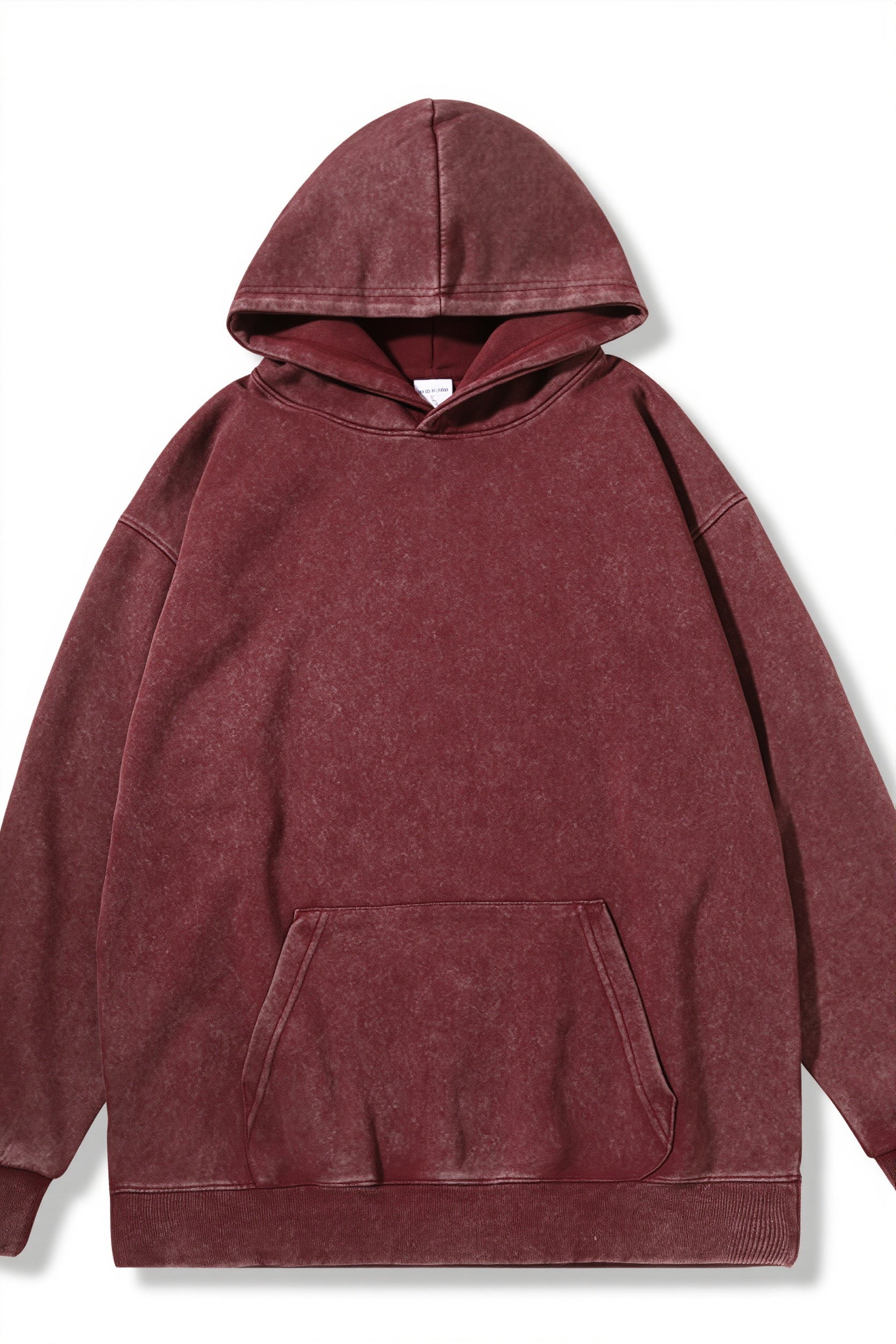 Retro Washed Oversized Pullover Hoodie