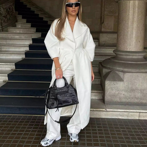 Margaret Mantel + Hosenanzug 