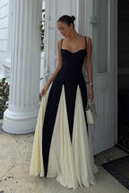 Colorblock Cami Maxi Dress