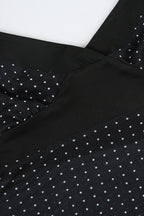 Polka Dot Sheer Mesh Cami Top