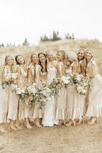 Amazing Spaghetti Straps Neckline A-line Bridesmaid Dresses