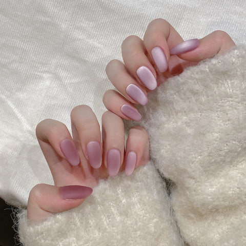 New Style Handmade Different Shape Artificial Nail Salon Removable Full Cover ABS Press on Nails Tips