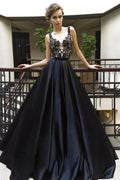 Neu eingetroffen: Schwarzes Ballkleid, Abendkleid, Partykleid, Ballkleid für Teenager 