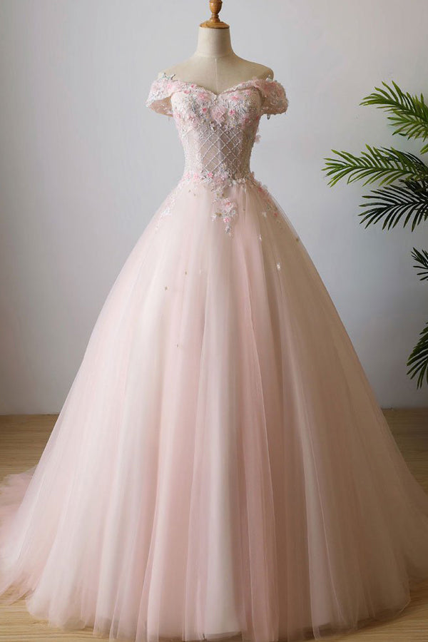 Beautiful Ball Gown Sweep Train  Prom Dress/Evening Dress