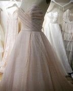 Schöne Ballkleider Sweetheart Lange Glitzernde Ballkleid Charmantes Abendkleid