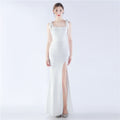 Dresses New Annual Meeting Party Bridesmaids Satin Evening Dresses Ball Dresses