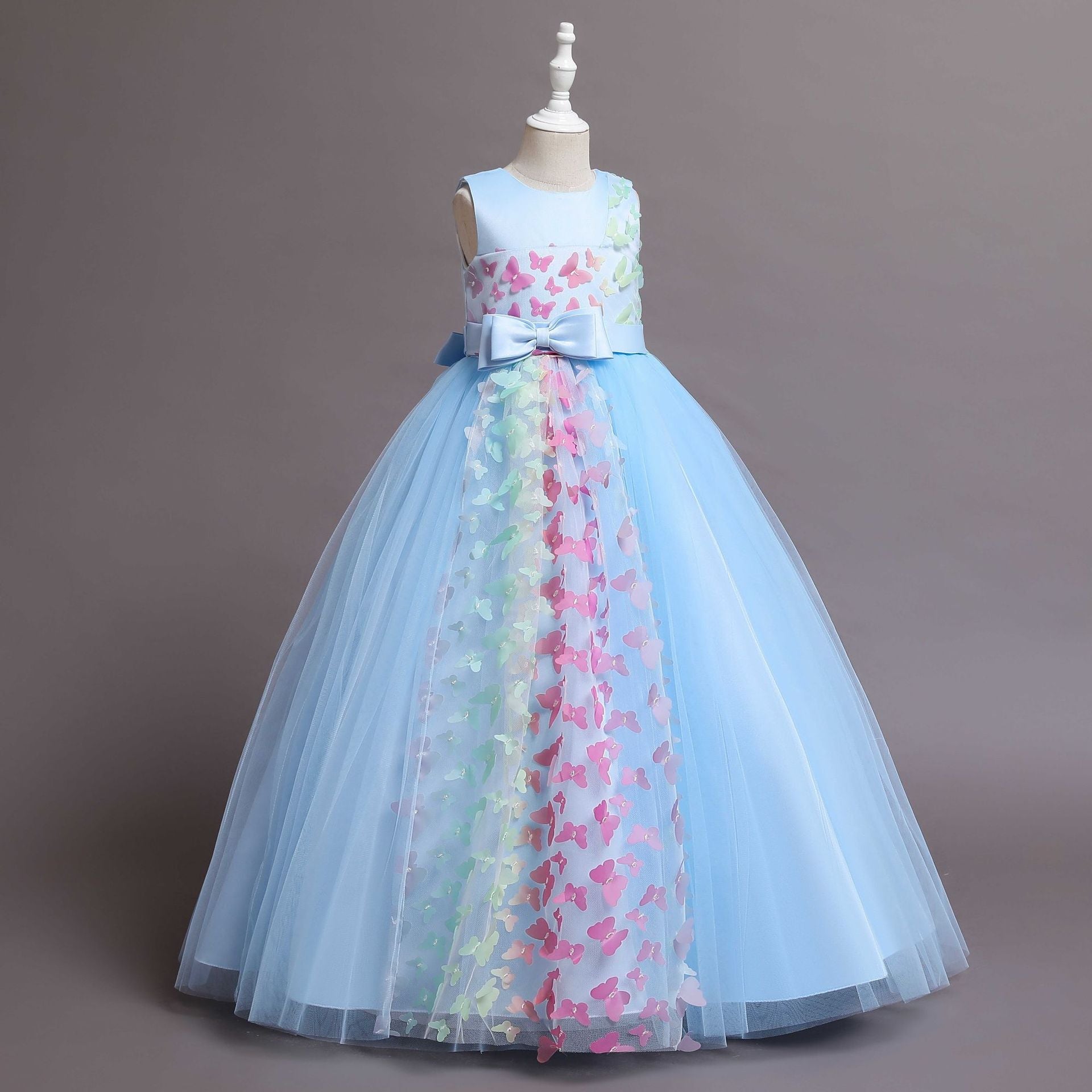 Mädchen Taufkleid Festkleid Kleinkind Geburtstag Erstkommunion Prinzessinnenkleid 