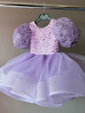 Niedliches Pailletten-Weihnachtskleid für Kleinkinder, Prinzessinnenkleid für die erste Kommunion, Babykleid für Mädchen 