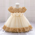 Kommunionkleid für Mädchen, Festkleid für Kleinkinder, Taufe, Geburtstagskleid für Prinzessinnen 