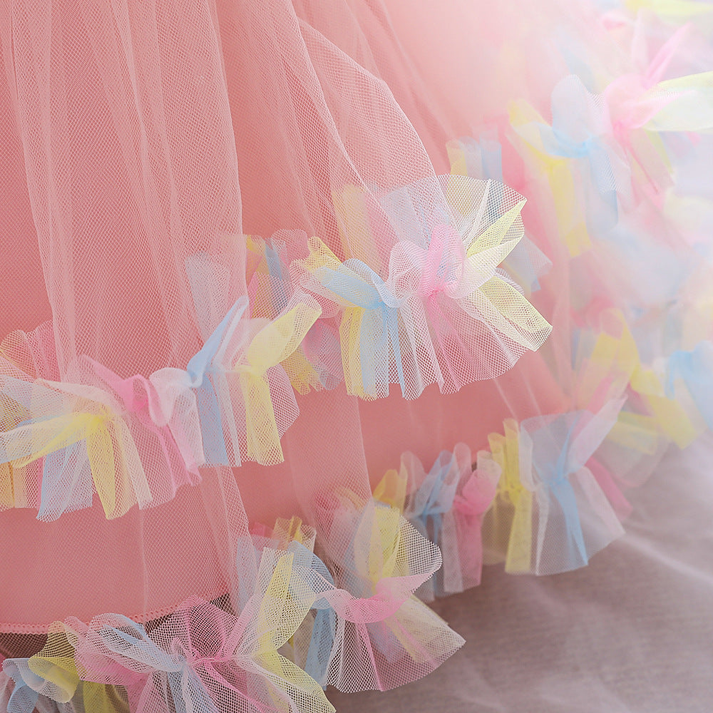 Vestido de primera comunión para niña, vestido de fiesta de cumpleaños para niña, vestidos formales para niña 