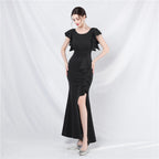 New wedding celebration exhibition car model long dress skirt
