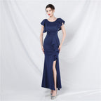New wedding celebration exhibition car model long dress skirt