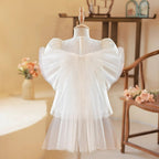 Taufkleid für Mädchen, Kommunionkleid für Kleinkinder, Geburtstagskleid 