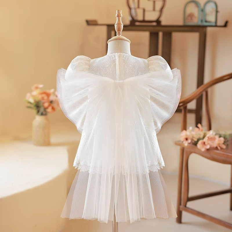 Taufkleid für Mädchen, Kommunionkleid für Kleinkinder, Geburtstagskleid 
