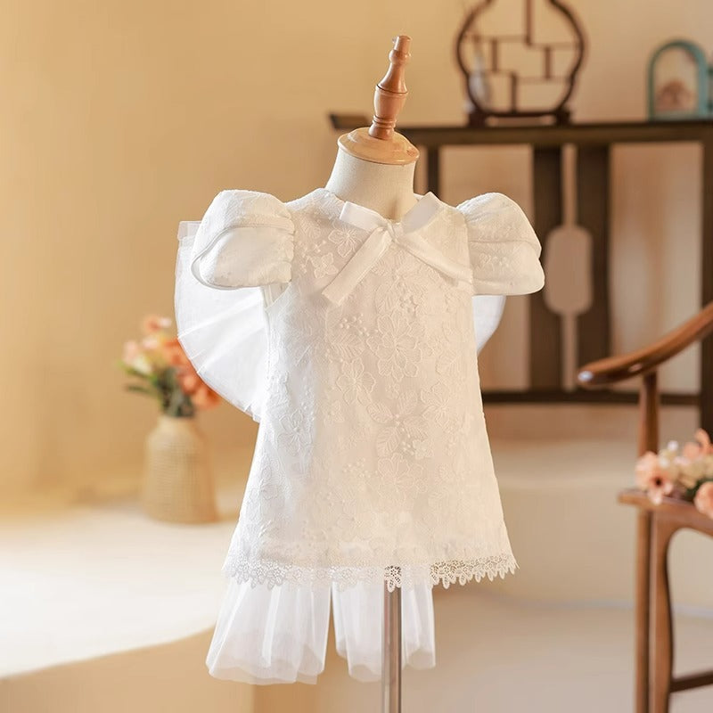 Taufkleid für Mädchen, Kommunionkleid für Kleinkinder, Geburtstagskleid 