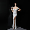 Dress Dream Celebrity Party Party Evening Dress Sexy Long Skinny Toast Bride