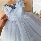 Prinzessinnenkleid für Mädchen, ideal für Schönheitswettbewerbe, Kleinkindgeburtstage, Erstkommunion 