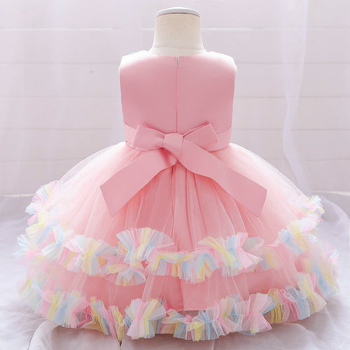 Vestido de primera comunión para niña, vestido de fiesta de cumpleaños para niña, vestidos formales para niña 