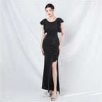 New wedding celebration exhibition car model long dress skirt