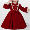 Vestido de niña pequeña elegante de satén princesa fiesta formal comunión desfile vestido 