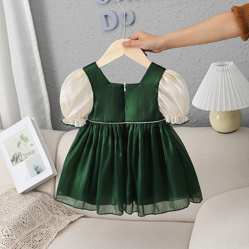 Vestidos de fiesta para niñas pequeñas, para comunión, de verano, cómodos, para uso diario, de princesa 