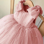 Prinzessinnenkleid für Mädchen, ideal für Schönheitswettbewerbe, Kleinkindgeburtstage, Erstkommunion 