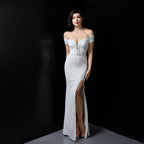 Dress Dream Celebrity Party Party Evening Dress Sexy Long Skinny Toast Bride