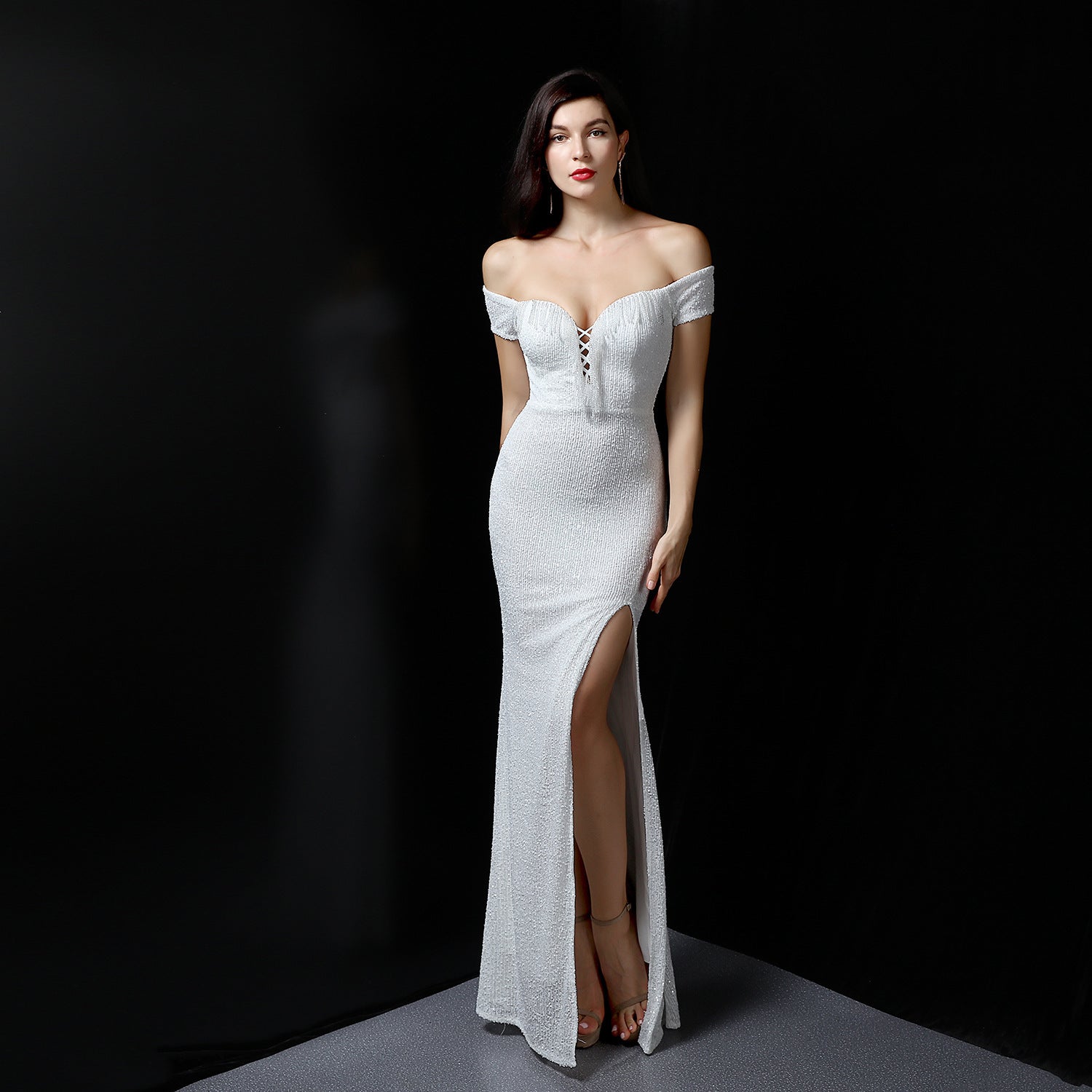 Dress Dream Celebrity Party Party Evening Dress Sexy Long Skinny Toast Bride