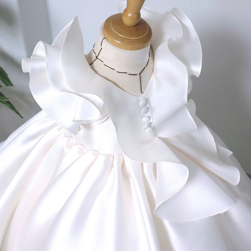 Niedliche Kleider für Blumenmädchen, Kleinkinder-Kommunionkleid 