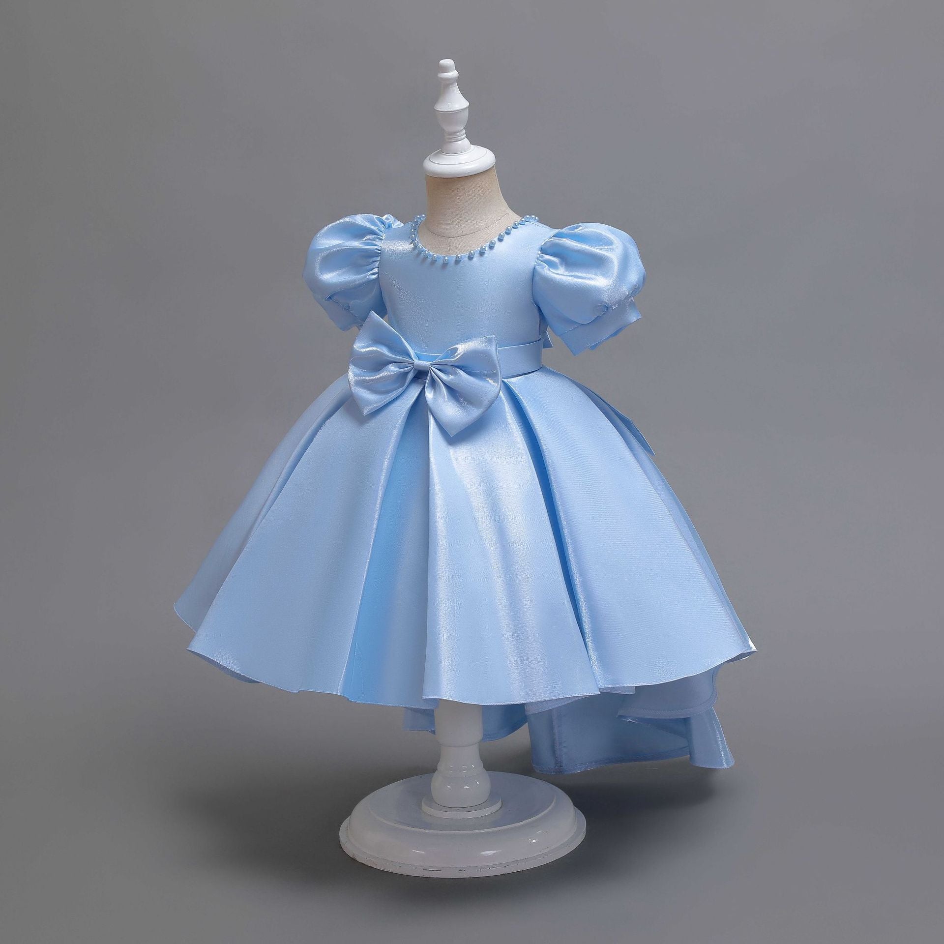 Kommunionkleid für Mädchen, Festkleid für Kleinkinder, Geburtstagskleid für Taufkleider, Prinzessinnenkleid 