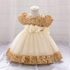 Kommunionkleid für Mädchen, Festkleid für Kleinkinder, Taufe, Geburtstagskleid für Prinzessinnen 