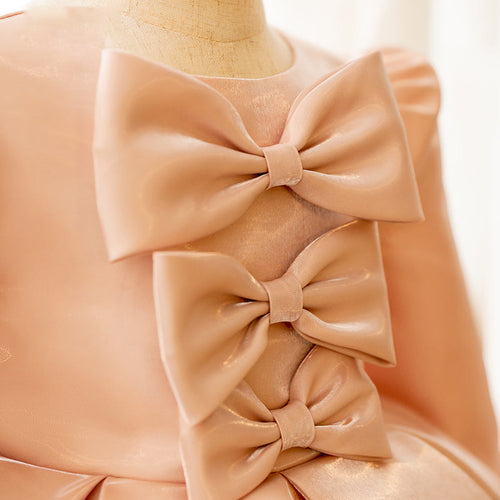 Baby Girl Dress Toddler Communion Cute Bow Princess Pageant Dresses