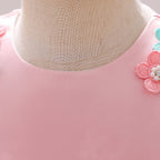 Vestido de primera comunión para niña, vestido de fiesta de cumpleaños para niña, vestidos formales para niña 