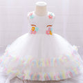 Vestido de primera comunión para niña, vestido de fiesta de cumpleaños para niña, vestidos formales para niña 