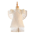 Taufkleid für Mädchen, Kommunionkleid für Kleinkinder, Geburtstagskleid 