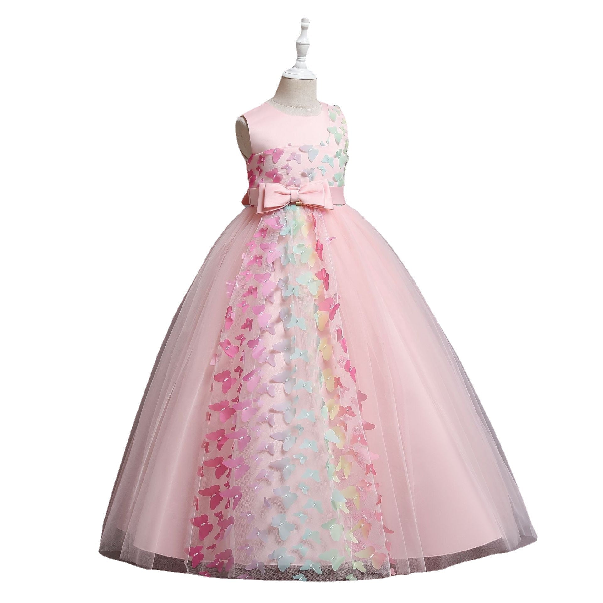 Mädchen Taufkleid Festkleid Kleinkind Geburtstag Erstkommunion Prinzessinnenkleid 