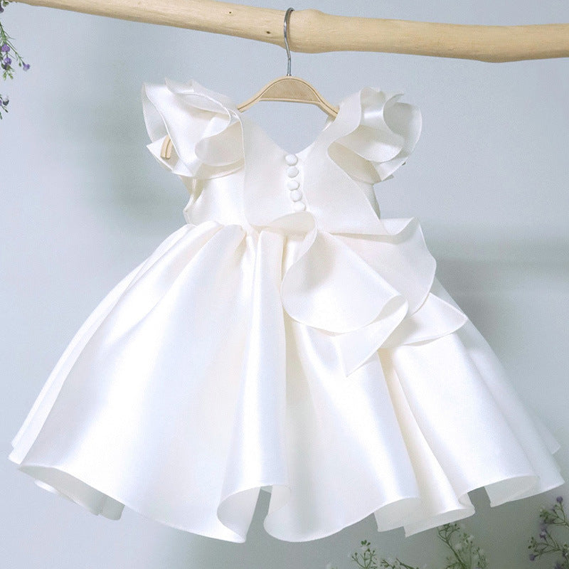 Niedliche Kleider für Blumenmädchen, Kleinkinder-Kommunionkleid 