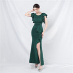 New wedding celebration exhibition car model long dress skirt