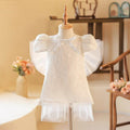 Taufkleid für Mädchen, Kommunionkleid für Kleinkinder, Geburtstagskleid 