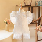 Taufkleid für Mädchen, Kommunionkleid für Kleinkinder, Geburtstagskleid 