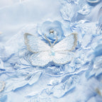 Vestido de desfile para niña pequeña, vestido de verano con mariposas para niña de las flores, vestido de princesa para comunión 