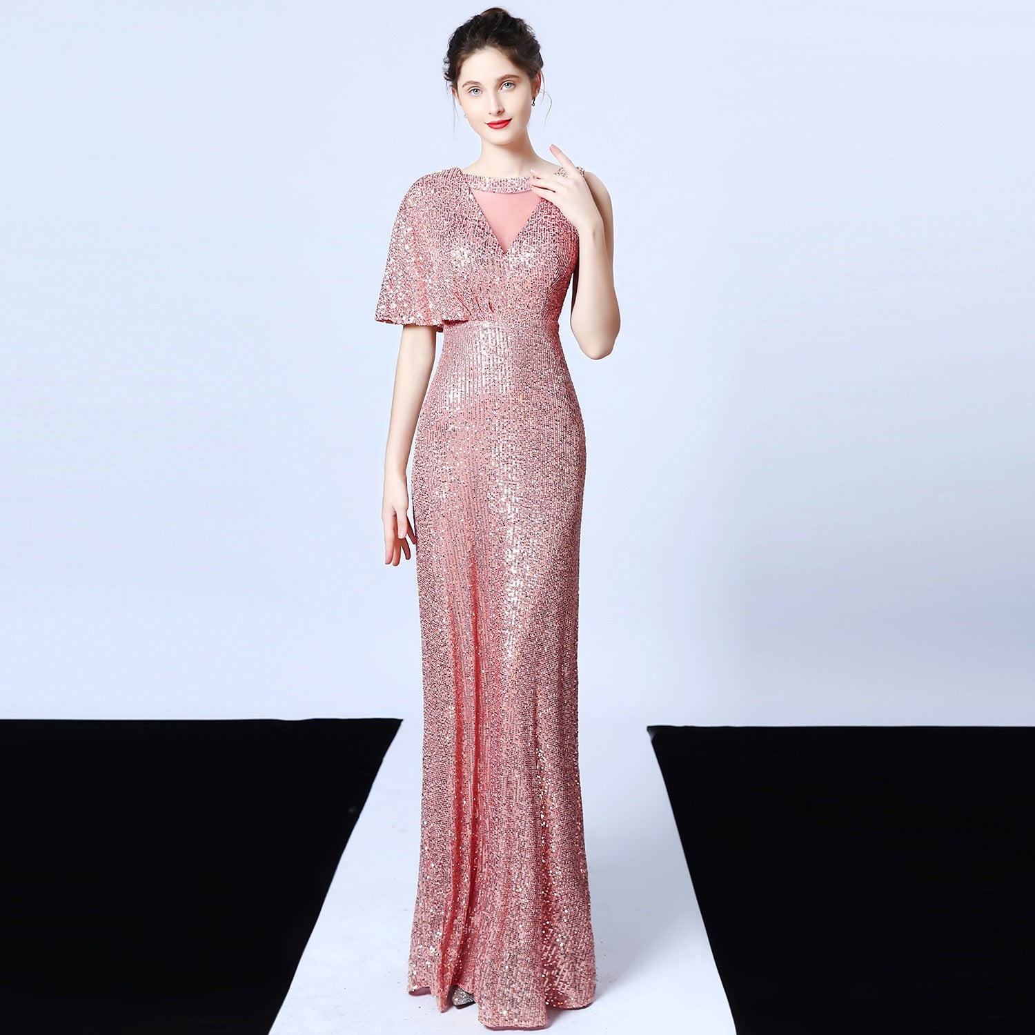 Dress Dream Celebrity Party Party Evening Dress Sexy Long Skinny Toast Bride