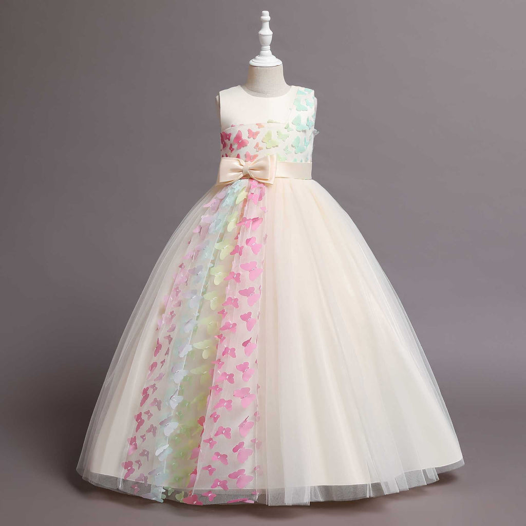 Mädchen Taufkleid Festkleid Kleinkind Geburtstag Erstkommunion Prinzessinnenkleid 