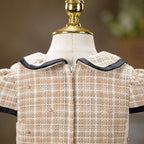 Kleinkind-Abendkleid, Prinzessinnenkleid für Babys, Kommunionskleid 