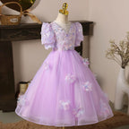 Niedliches Kommunionkleid für Babys und Kleinkinder – Prinzessinnenkleid für Geburtstage 
