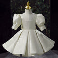 Elegante vestido de primera comunión para bebé, vestidos formales para niños pequeños 