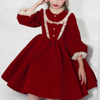 Vestido de niña pequeña elegante de satén princesa fiesta formal comunión desfile vestido 