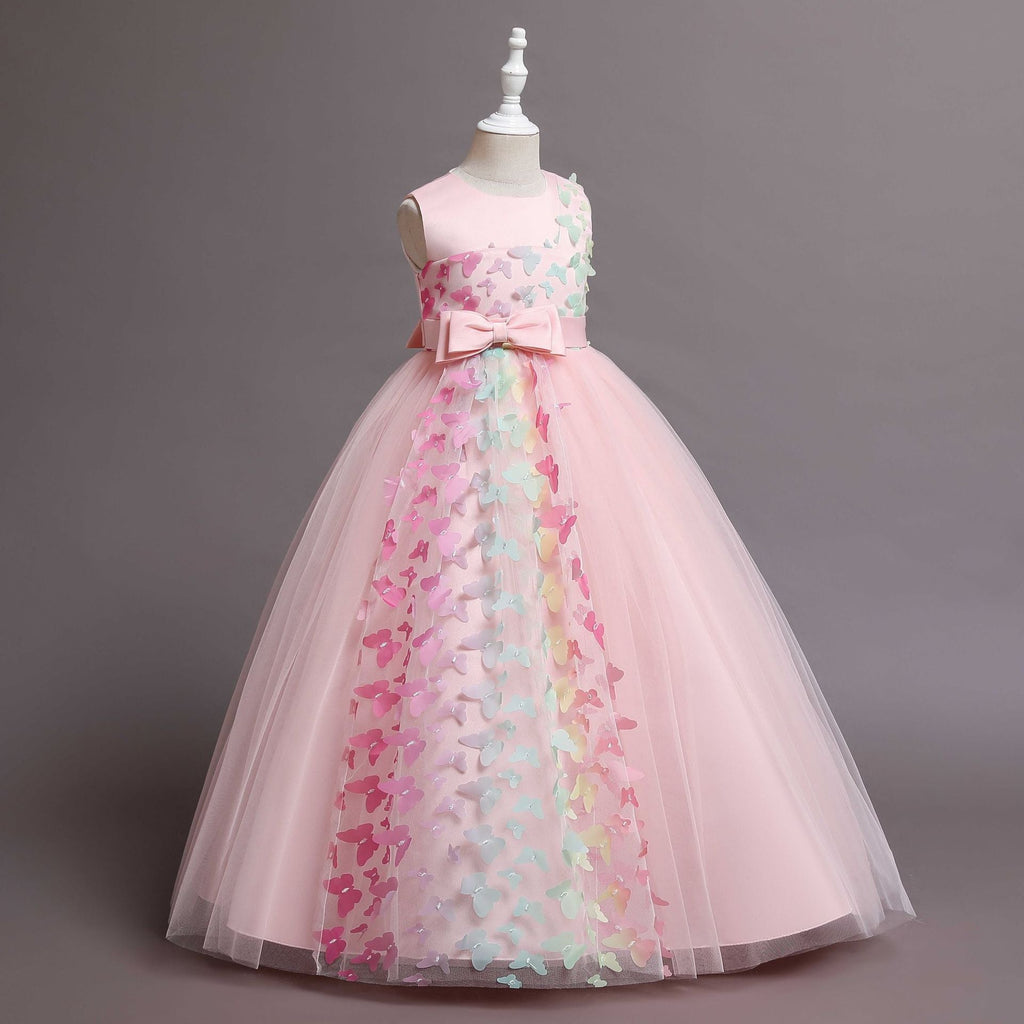 Mädchen Taufkleid Festkleid Kleinkind Geburtstag Erstkommunion Prinzessinnenkleid 