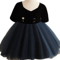 Kommunionkleid für Mädchen, elegantes schwarzes Sommerkleid für Mädchen, festlicher Anlass, Prinzessinnenkleid 