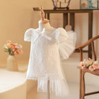 Taufkleid für Mädchen, Kommunionkleid für Kleinkinder, Geburtstagskleid 